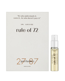 Пробник Оригинал 27 87 Perfumes Rule Of 72 2 ml