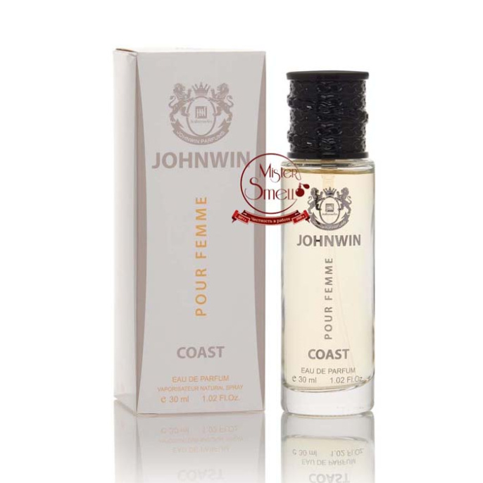 Johnwin - Coast Pour Femme 30 ml