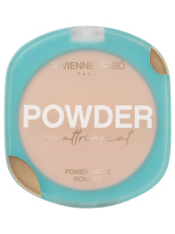 Пудра матирующая Vivienne Sabo Mattriarcat тон 02 бежевый
