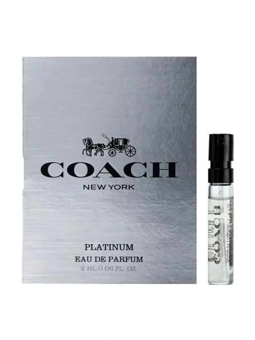 Пробник Оригинал Coach Platinum Eau De Parfum 2 ml