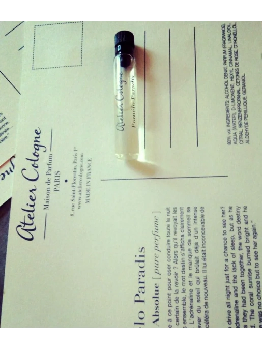 Пробник Оригинал Atelier Cologne Pomelo Paradis 1.7 ml