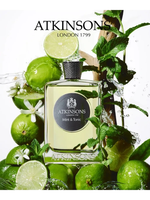 Пробник Оригинал ATKINSONS Mint & Tonic Мята И Тоник 2 ml