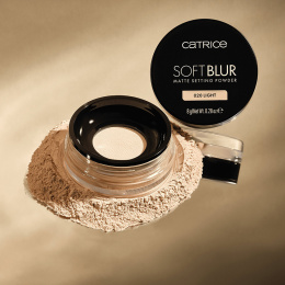 Пудра рассыпчатая матирующая Catrice Soft Blur Matte Setting Powder тон 020 Light