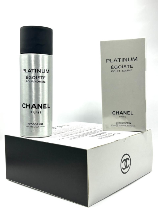 Набор парфюм+дейзик Chanel Egoist Platinum 20+200 ml