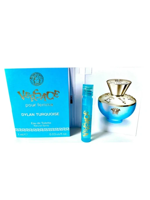 Пробник Оригинал VERSACE Pour Femme Dylan Turquoise Бирюза 1 ml
