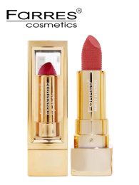 Помада перламутровая Farres 5006-B Тон 114 теплый розовый