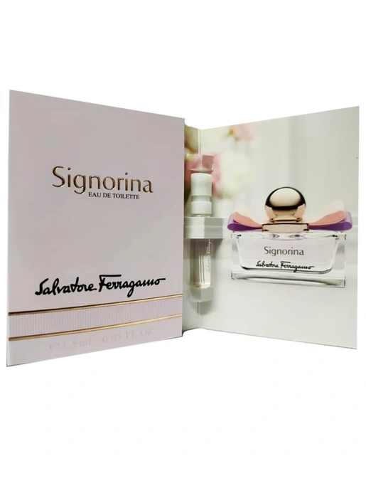 Пробник Оригинал Salvatore Ferragamo Signorina Eau De Toilette 1.5 ml