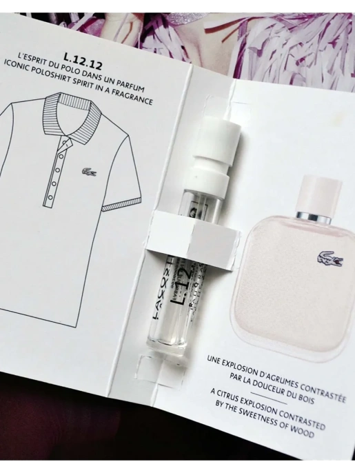 Пробник Оригинал Lacoste Rose Eau Fraiche 1.2 ml
