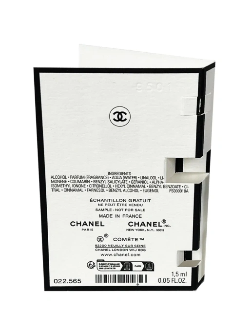 Пробник Оригинал Chanel Comete Eau De Parfum Аромат Комета 1.5 ml