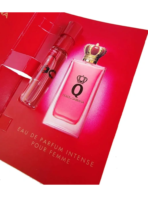 Пробник Оригинал DOLCE&GABBANA Q Eau De Parfum Intense 1.5 ml