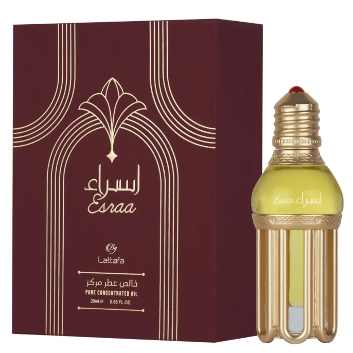 Концентрированное парфюмерное масло Lattafa Esraa 20 ml