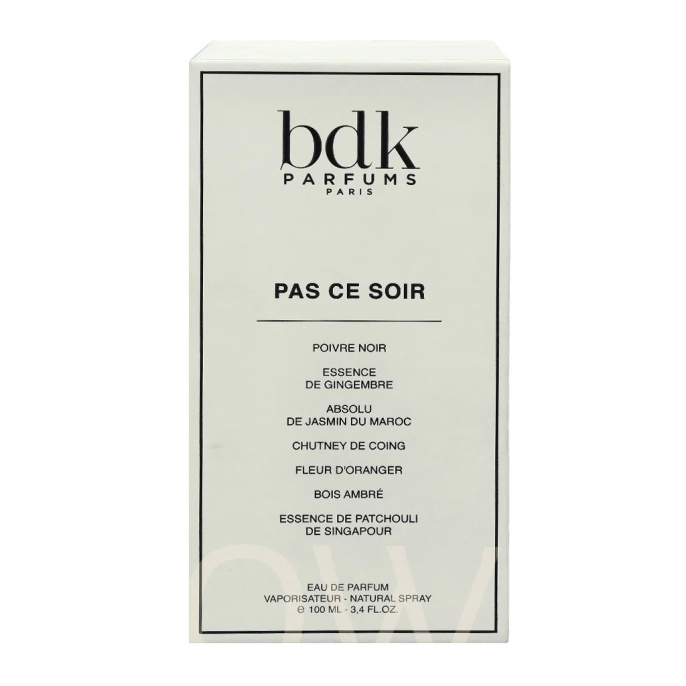 Высокого качества BDK Parfums - Pas Сe Soir 100 ml