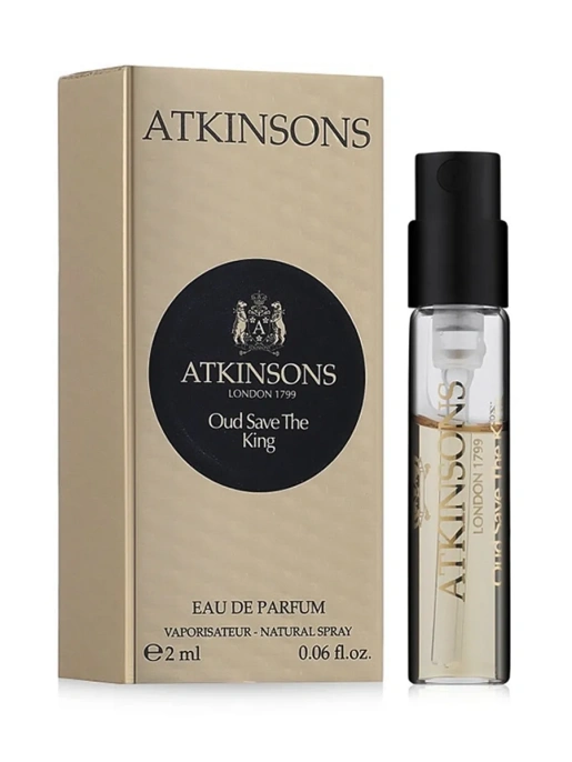 Пробник Оригинал ATKINSONS Oud Save The King Уд, Спаси Короля 2 ml