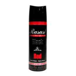 Арабский дезодорант Rasasi Black & Red for Men 200 ml