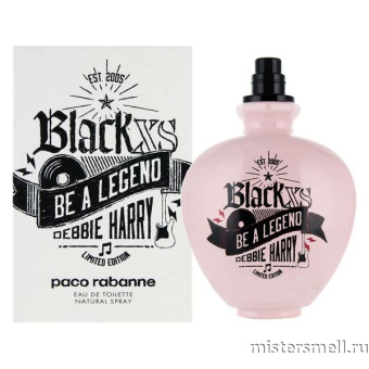 картинка Тестер оригинал Paco Rabanne Xs Black Be A Legend Debbie Harry Edt (W) 80 мл от оптового интернет магазина MisterSmell