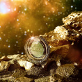 Тени моно для век Catrice Space Glam Chrome тон  030 Galaxy Lights