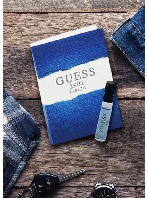 Пробник Оригинал GUESS 1981 Indigo For Men Parfum 2 ml