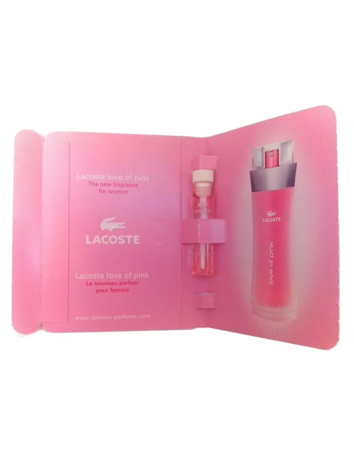 Пробник Оригинал Lacoste Love Of Pink 2 ml