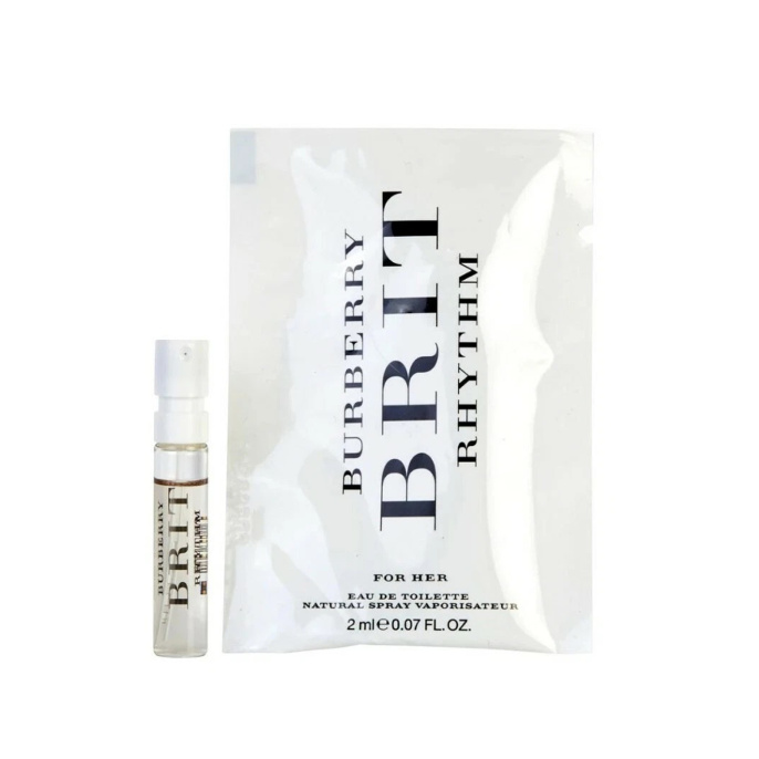 Пробник оригинал Burberry Brit Rhythm for Her Eau de Toilette 2 ml