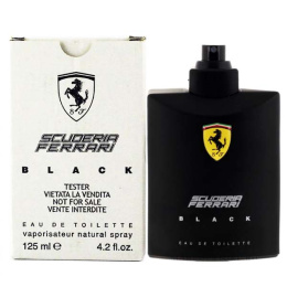 Тестер оригинал Ferrari Scuderia Black Edt (M) 125 мл