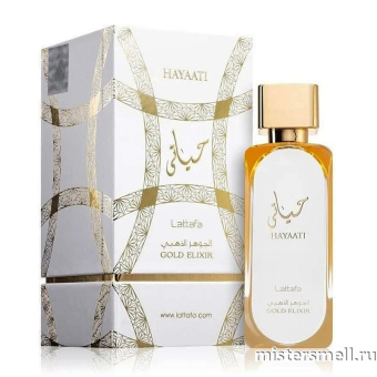 картинка Lattafa - Hayaati Gold Elixir, 100 ml духи от оптового интернет магазина MisterSmell