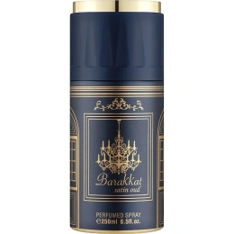 Дезодорант Fragrance World Barakkat Satin Oud 250 ml (ОАЭ)