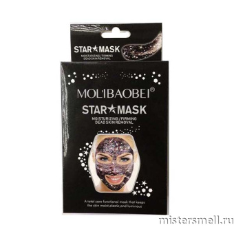 Купить оптом Маска для лица Molibaobei Star Mask Black (10шт) с оптового склада