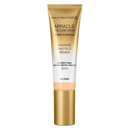 Увлажняющий тональный крем с кокосовым молоком Max Factor Miracle Second Skin №004 Light Medium