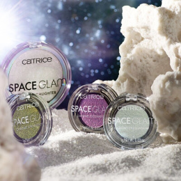 Тени моно для век Catrice Space Glam Chrome тон  030 Galaxy Lights