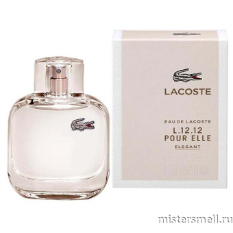 картинка Упаковка (12 шт.) Lacoste - Eau De Lacoste L.12.12 Pour Elle Elegant, 90 ml от оптового интернет магазина MisterSmell
