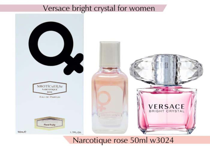 NROTICuERSe Narkotic VIP - Versace Bright Crystal 50 ml