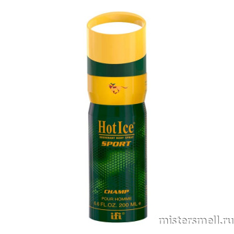 картинка Арабский дезодорант Hot Ice Sport Champ 200 ml духи от оптового интернет магазина MisterSmell