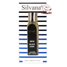 Ручка 18 мл. Silvana M839 Giorgio Armani Black Code Men