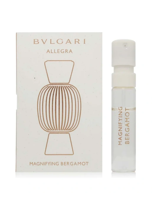 Пробник Оригинал Bvlgari Allegra Magnifying Bergamot 1.5 ml