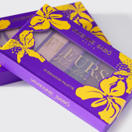 Тени палетка Vivienne Sabo Fleurs Naturelles тон 03 Iris