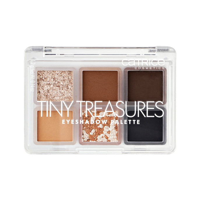Тени палетка Catrice Tiny Treasures тон 010 Everyday Essentials