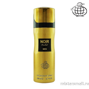 картинка Дезодорант Fragrance World Noir Orchid Men (ОАЭ) духи от оптового интернет магазина MisterSmell