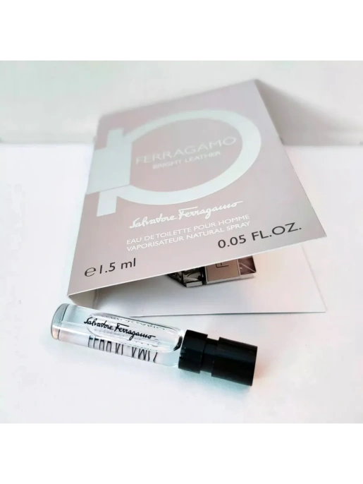Пробник Оригинал Salvatore Ferragamo Bright Leather Pour Homme 1.5 ml