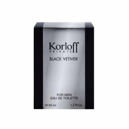 Оригинал Korloff Paris - Private Black Vetiver Eau de Toilette 50 ml