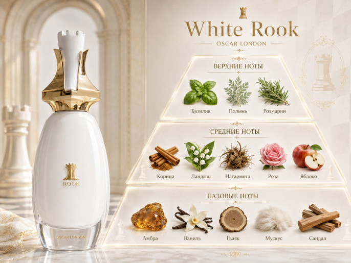 Oscar London - Chase Collection White Rook  (белая ладья) 100 ml