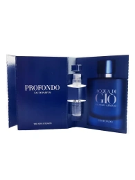Пробник Оригинал Giorgio Armani Acqua Di Gio Profondo Eau De Parfum 1.2 ml