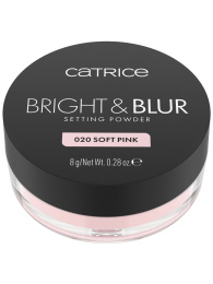 Пудра рассыпчатая Catrice Bright & Blur Setting Powder тон 020 Soft Pink