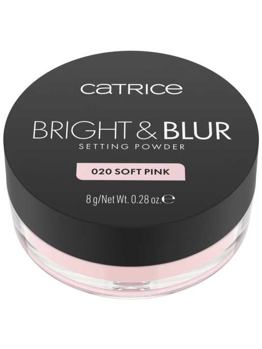 Пудра рассыпчатая Catrice Bright & Blur Setting Powder тон 020 Soft Pink