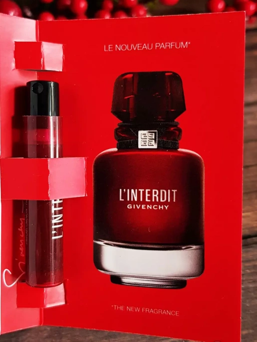 Пробник Оригинал GIVENCHY L'Interdit Rouge Eau De Parfum 1 ml