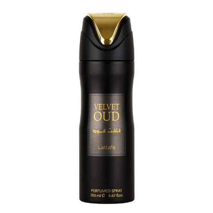 Дезодорант Lattafa Velvet Oud 200 ml