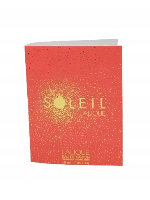 Пробник Оригинал LALIQUE Soleil Eau De Parfum 1.8 ml