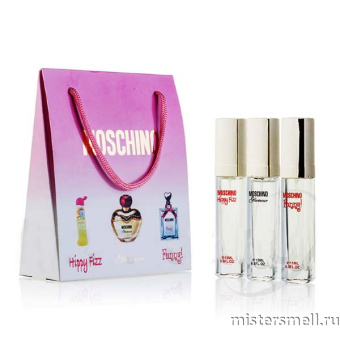 Купить Подарочный пакет Moschino 3x15 оптом