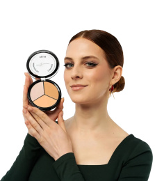 Контуринг для лица профессиональный Хайлайтер Румяна Spada Тон 02