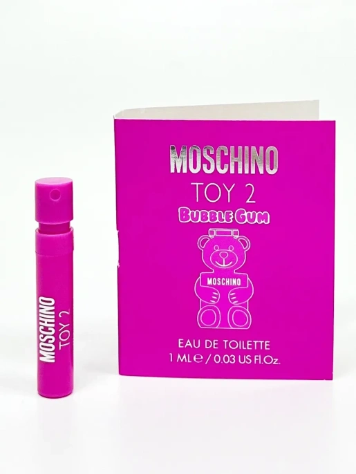 Пробник Оригинал MOSCHINO Toy 2 Bubble Gum Жвачка Для Тебя 1 ml