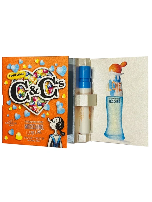 Пробник Оригинал MOSCHINO Cheap & Chic I Love Love Аромат Молодости И Креативности 1 ml